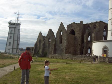 le superbe lieu pour la messe en plein air...